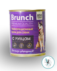 Бранч Корм влажный для собак с рубцом, 850 гр